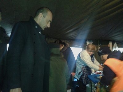 Ուկրաինահայերը սնունդ են բաժանել Մարիուպոլի կրակոցներից տուժածներին