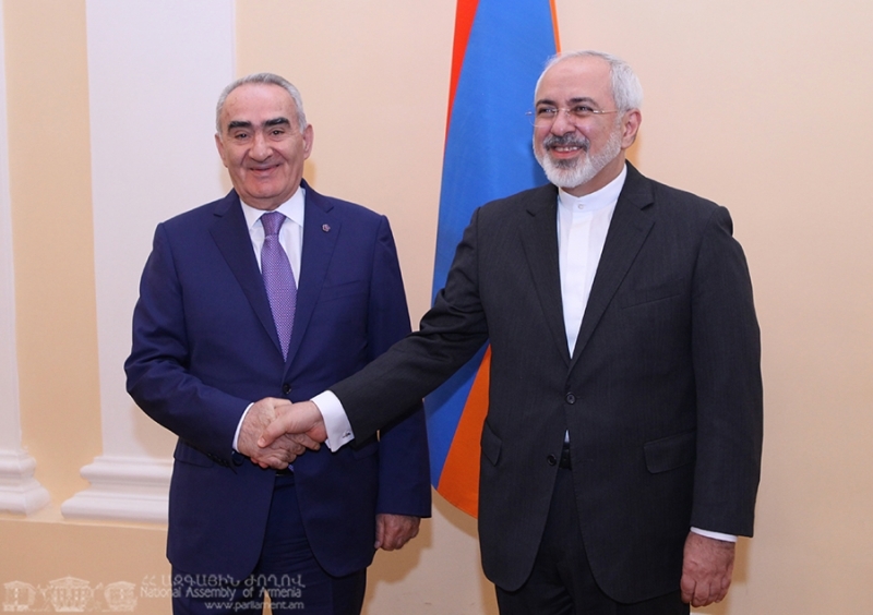 Zarif: "Further development of relations with Armenia is one of the Iranian government's 
priorities"