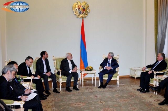 Армения заинтересована в углублении отношений с дружественным Ираном: 
президент