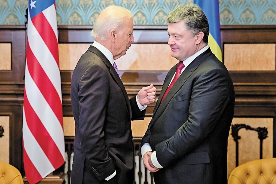 Порошенко и Байден обсудили вопросы взаимодействия между Украиной и США