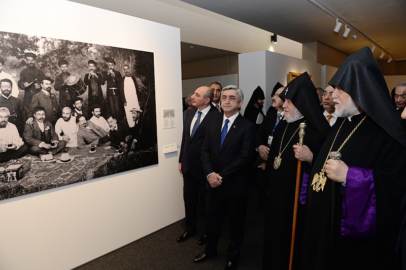 Armenia's President attends opening of Komitas Museum-Institute