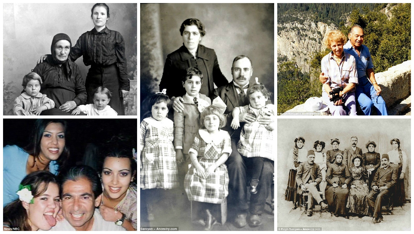 Daily Mail presents story of how Kim Kardashian’s ancestors escaped from the Armenian 
Genocide