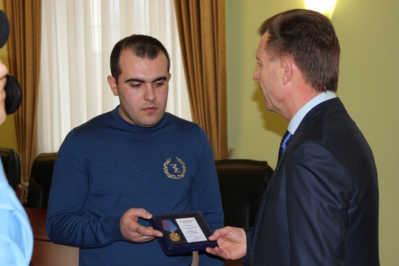 Young Russian-Armenian saved child from drowning and was decorated
