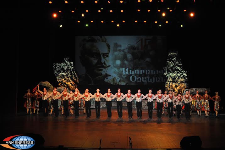 В Опере состоялся концерт, посвященный 150-летию Андраника Озаняна, на котором 
присутствовал президент Армении