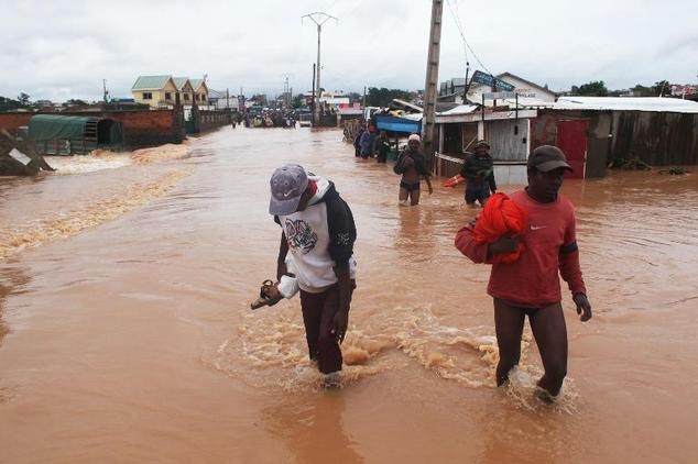 Жертвами наводнения в столице Мадагаскара стали 14 человек