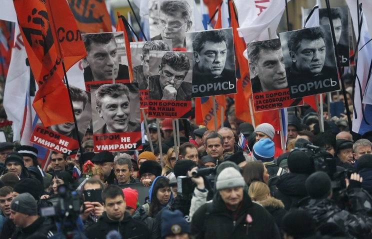 В Москве на марше памяти Немцова задержан депутат Верховной рады