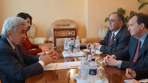 Chairman of Armenia's Constitutional Court hosts U.S. Ambassador