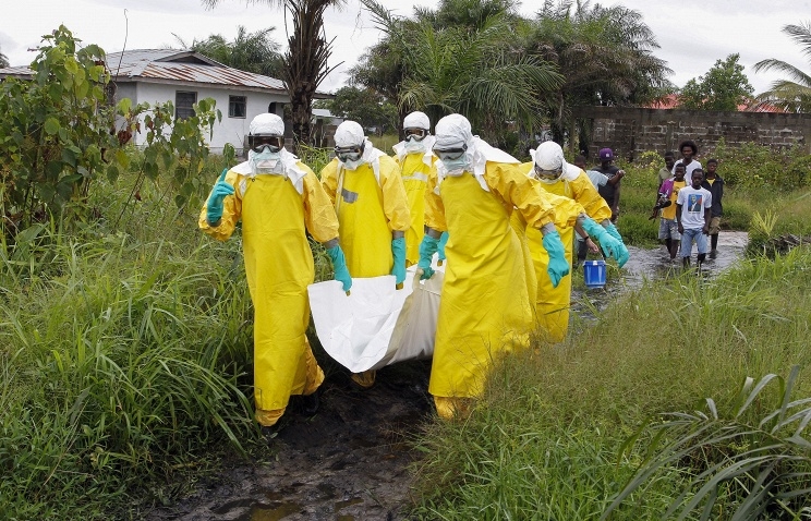 Число жертв вируса Эбола в Западной Африке возросло до 9792 человек, сообщает ВОЗ