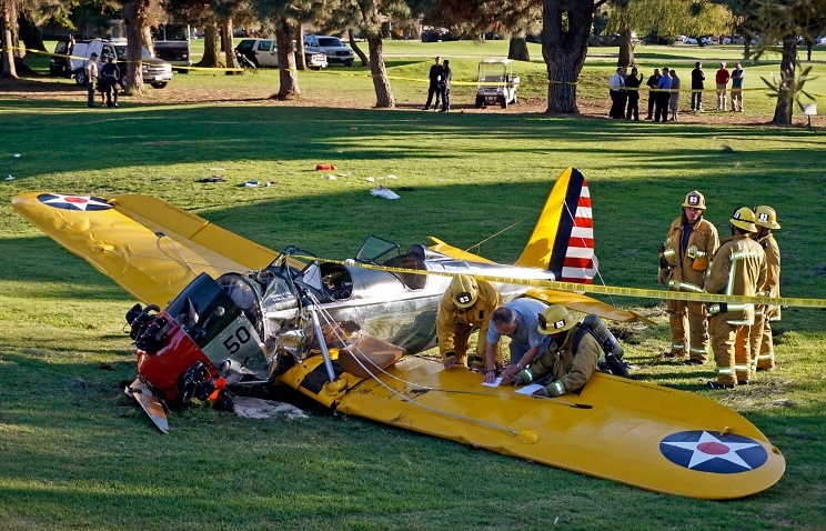 Harrison Ford undergoing surgery after Venice plane crash
