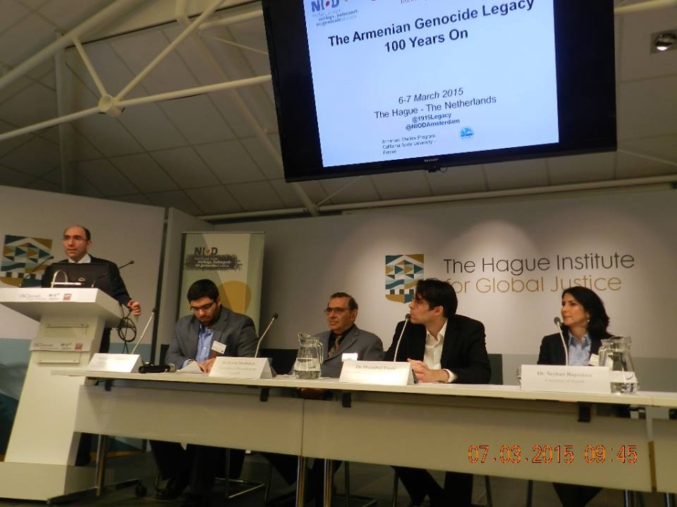 "Legacy of the Armenian Genocide 100 Years Later" forum held in The Hague