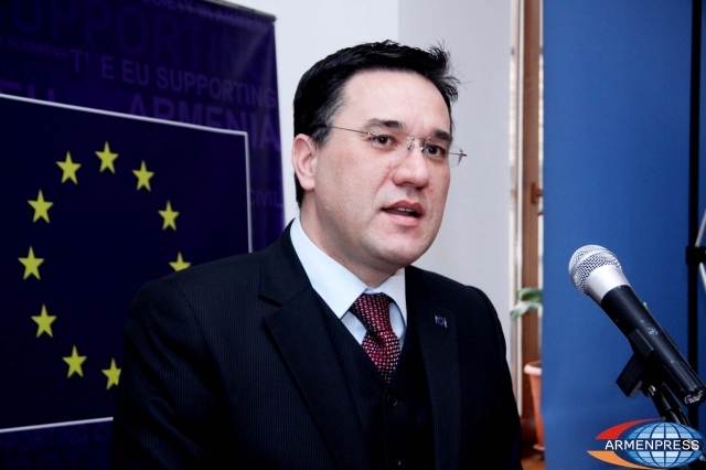 ЕС готов содействовать Армении в обеспечении своей энергетической безопасности и 
независимости: руководитель делегации ЕС в Армении