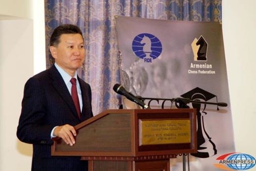 FIDE president to address Presidents of Armenia and Azerbaijan