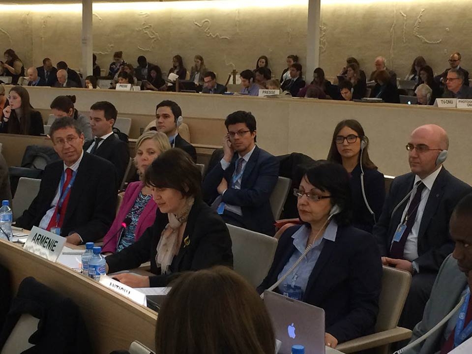 Armenia-initiated ‎Genocide Prevention Resolution adopted by UN Human Rights Council
