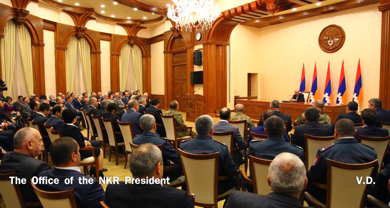 Elections in Artsakh have always been exemplary: Karabakh President