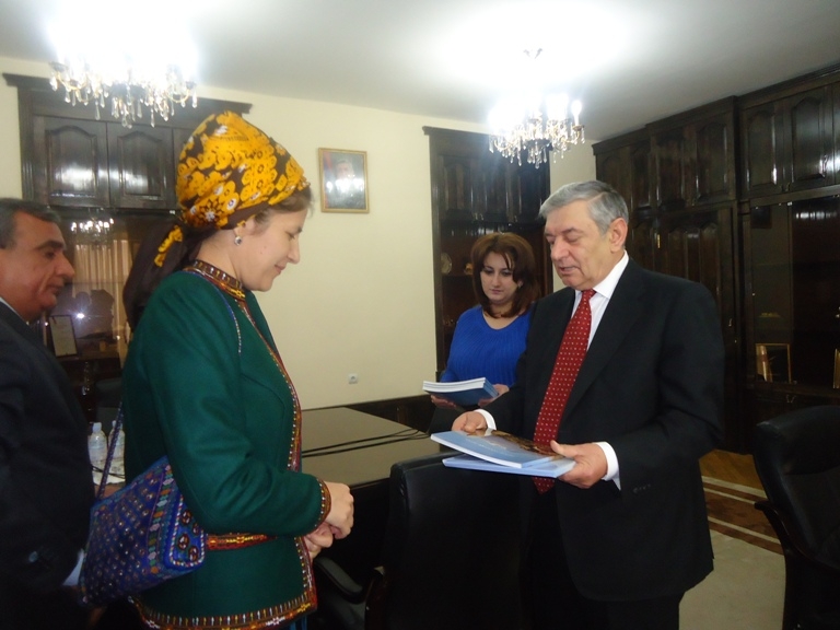 Գյումրիում է Թուրքմենստանի մշակութային պատվիրակությունը