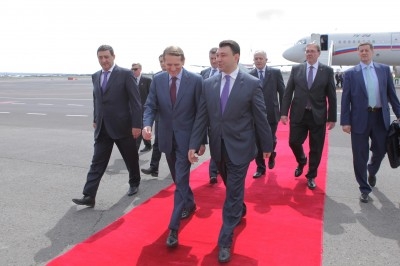 Russian Duma's Chairman arrives in Armenia
