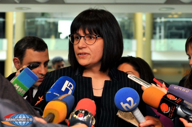 Karine Minasyan says Astana meeting should not be confused with EEU
official meeting