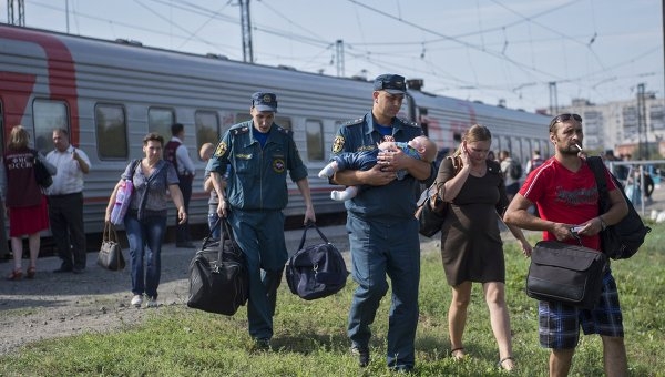 Исследование: конфликт на Украине сделал беженцами 1 млн 700 тыс. человек