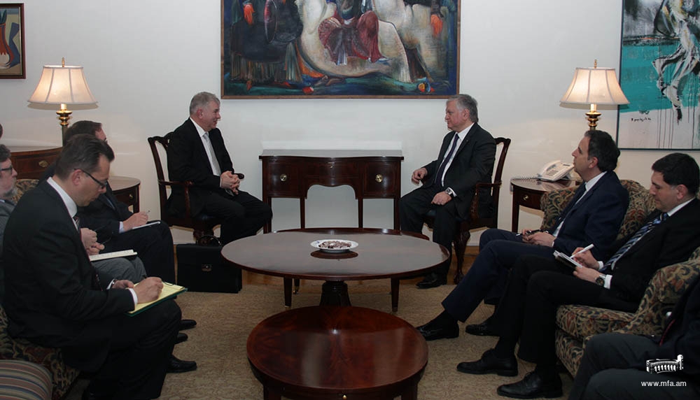 Armenian FM praises partnership between Russian and Armenian Ministries of Foreign 
Affairs