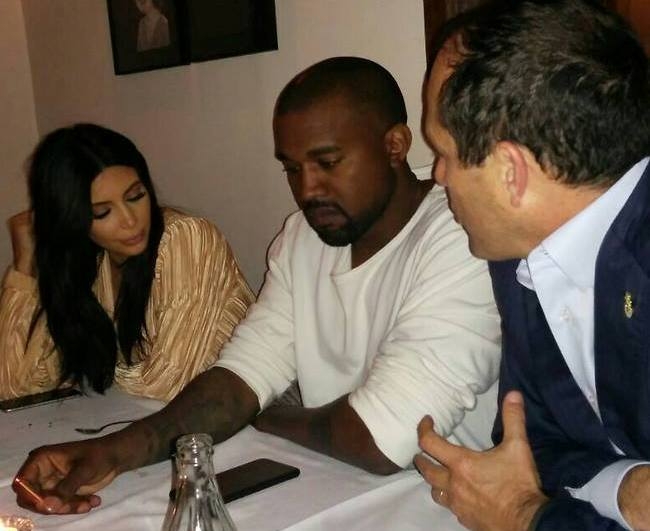 Kim Kardashian and Kanye West meet Jerusalem mayor
