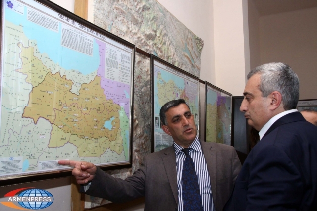 Vilayets of Western Armenia mapped