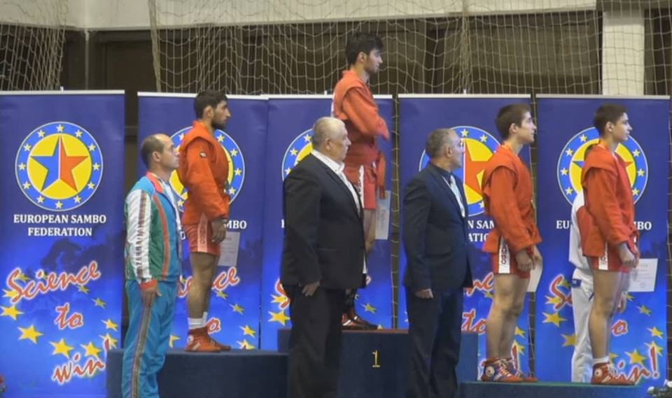 Armenia’s anthem sounded instead of Azerbaijan’s anthem during European Sambo 
Championship