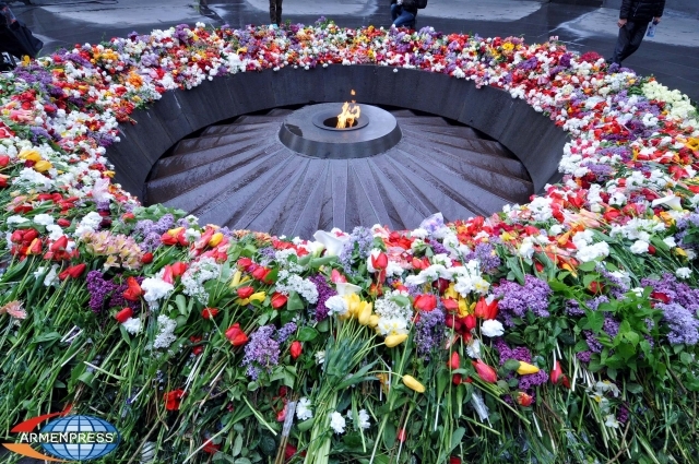 Представители делегаций Командного чемпионата мира по шахматам воздали дань 
памяти невинных жертв Геноцида армян