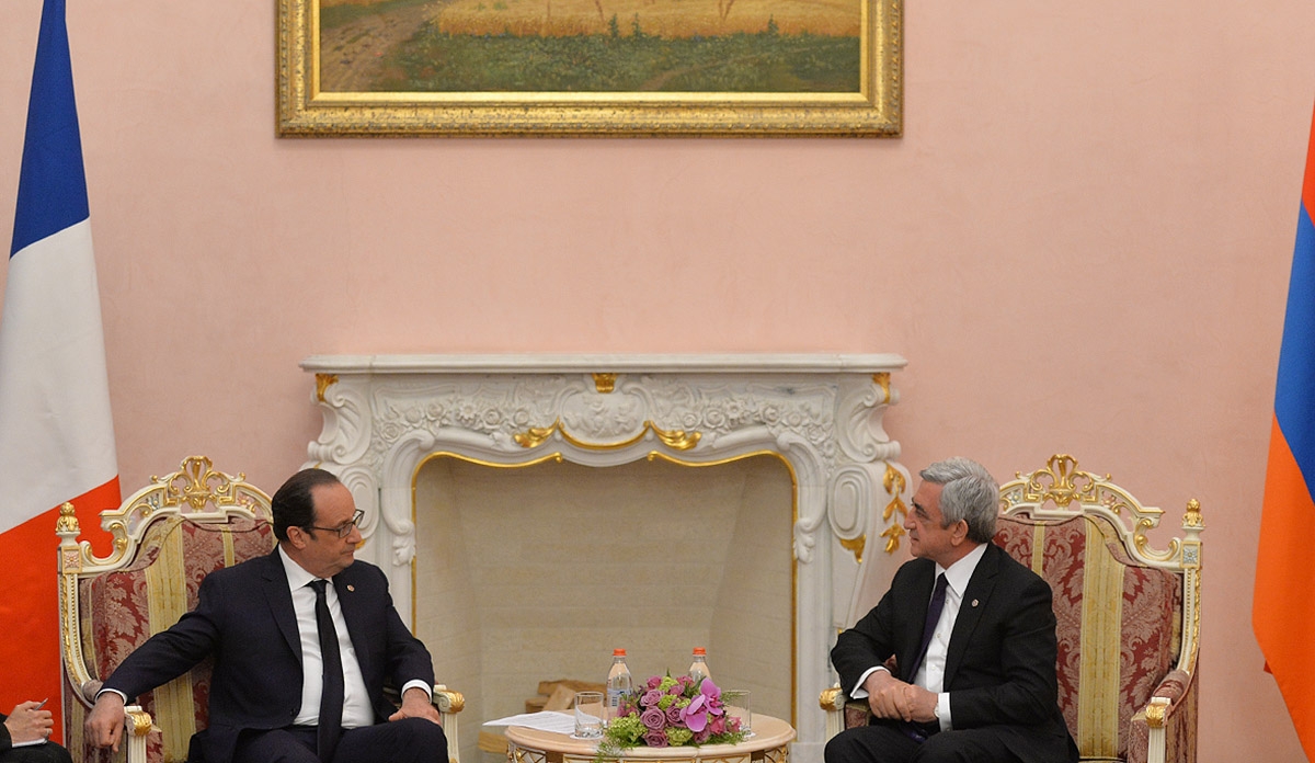 Armenia takes pride in the special relations with France: Armenian President
