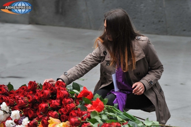 Սահմանապահ Ներքին Կարմիրաղբյուրում ոգեկոչում են Հայոց ցեղասպանության 
զոհերի հիշատակը