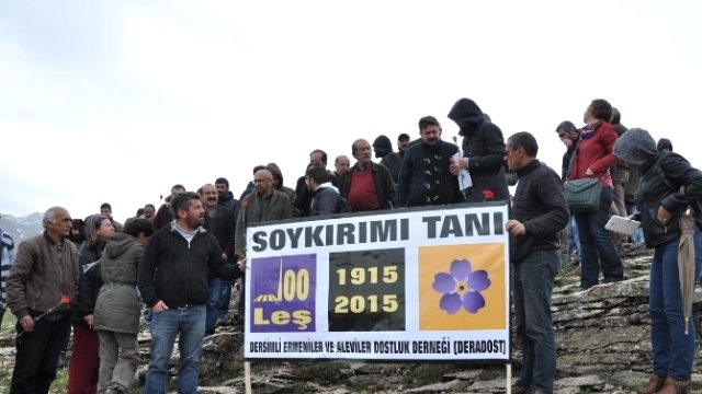 Թուրքիայի Դերսիմ քաղաքում հարգել են   Հայոց ցեղասպանության զոհերի 
հիշատակը
