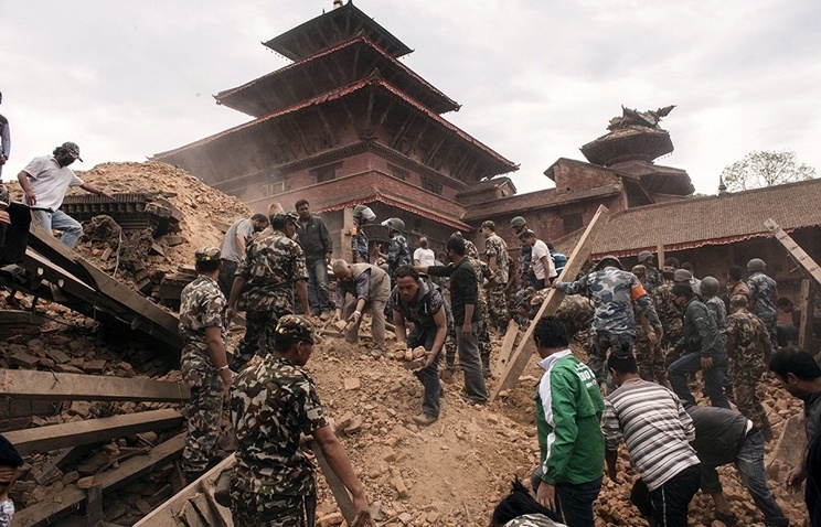 Число пострадавших в результате землетрясения в Непале превысило 6,8 тыс. человек