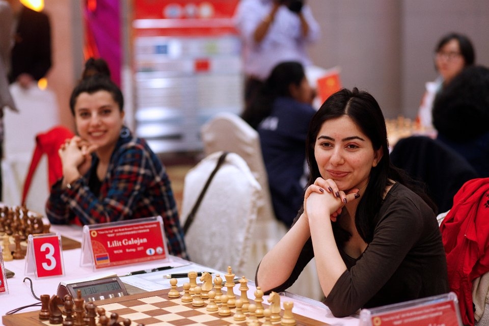Женская сборная Армении по шахматам проиграла сборной Грузии