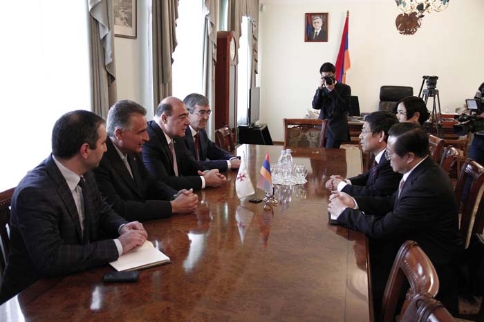 Delegation led by Chinese Ambassador to Armenia Tian Erlun paid cognitive