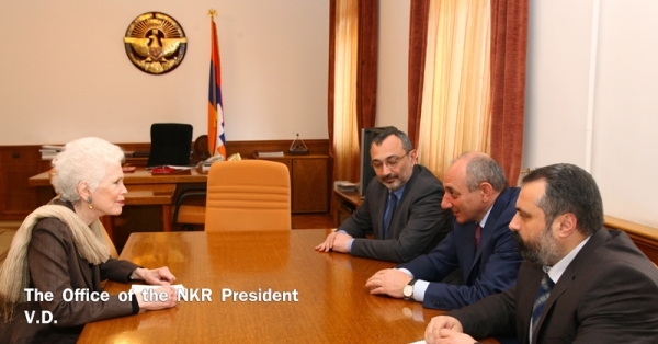 Karabakh President meets with great granddaughter of Henry Morgenthau
