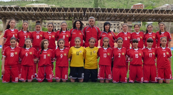 Ֆուտբոլի Հայաստանի մինչև 17 տարեկան աղջիկների հավաքականը պարտվեց 
11-մետրանոցներով