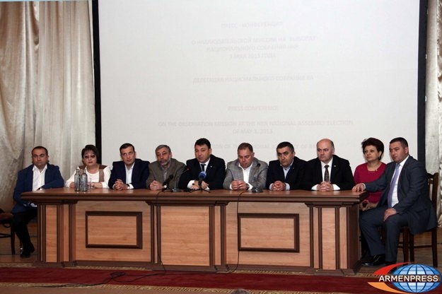 Karabakh parliamentary elections were free and fair, Armenian NA delegation says