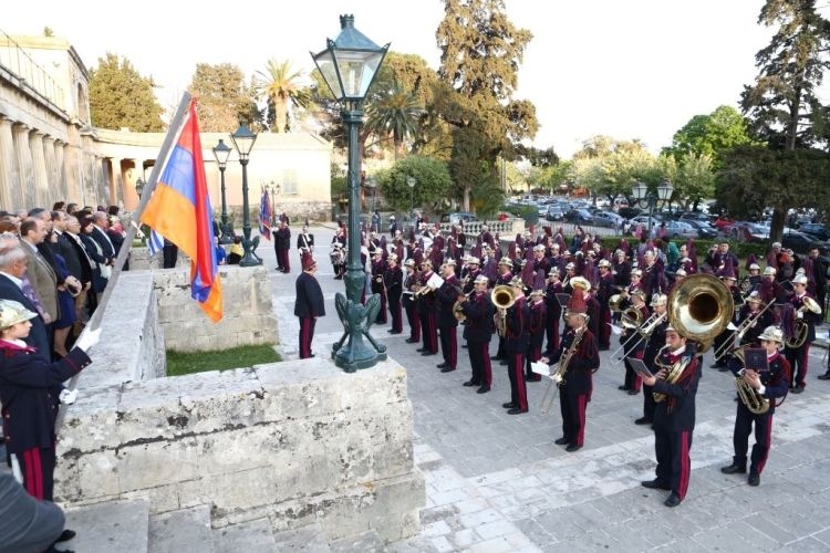 Armenian Genocide commemoration at Kerkyra Island of Greece