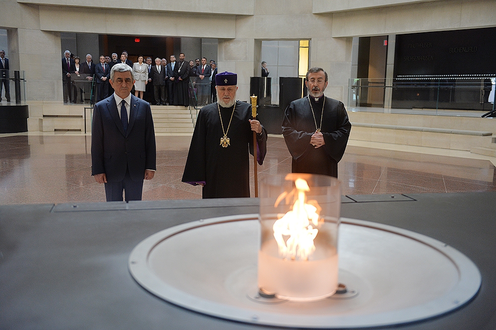 Посвященные преступлениям против человечности музеи являются посланием всегда 
держать в памяти горькие воспоминания прошлого: президент Армении