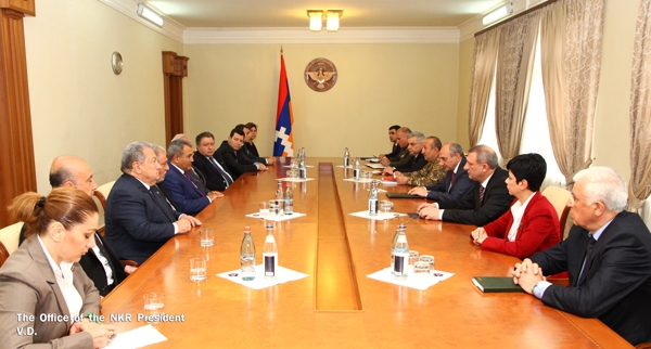 Karabakh President hosts Pan-Armenian Games’ International Committee members