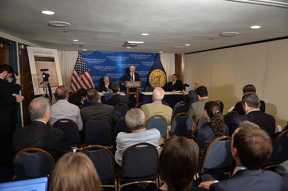 Nalbandyan gives press conference at US National Press Club
