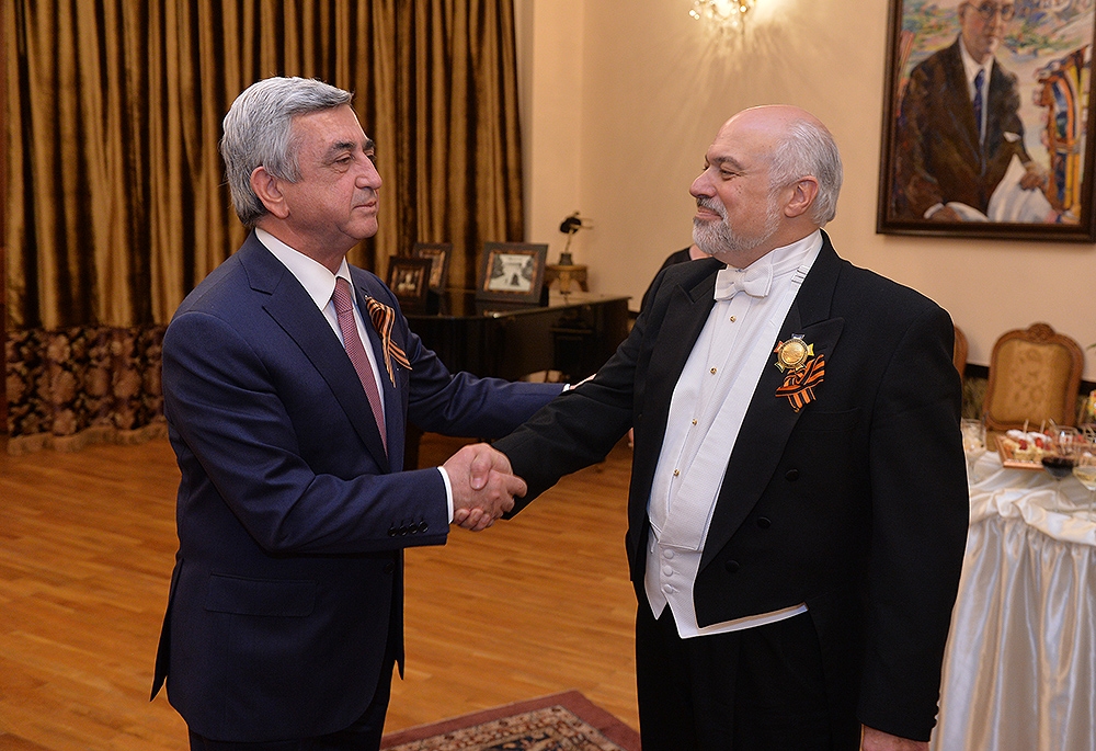 Armenia’s President awards Constantine Orbelian with Order of Friendship