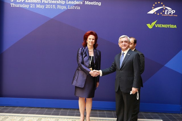 EPP summit kicks off in Riga with participation of Armenian President Serzh Sargsyan