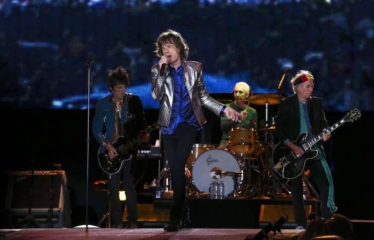 Rolling Stones начала свое американское турне на стадионе в Калифорнии