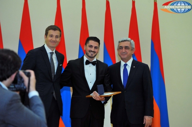 Armenian Presidential Award winners of 2014 announced