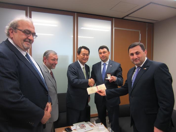 Eduard Sharmazanov-led delegation had several meetings in Tokyo

