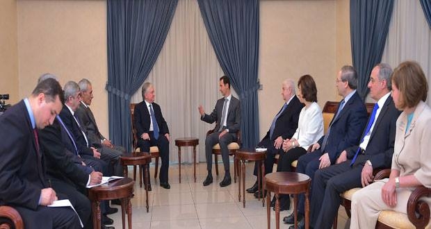 
Президент Сирии и глава МИД Армении отметили необходимость совместной борьбы 
против терроризма 
