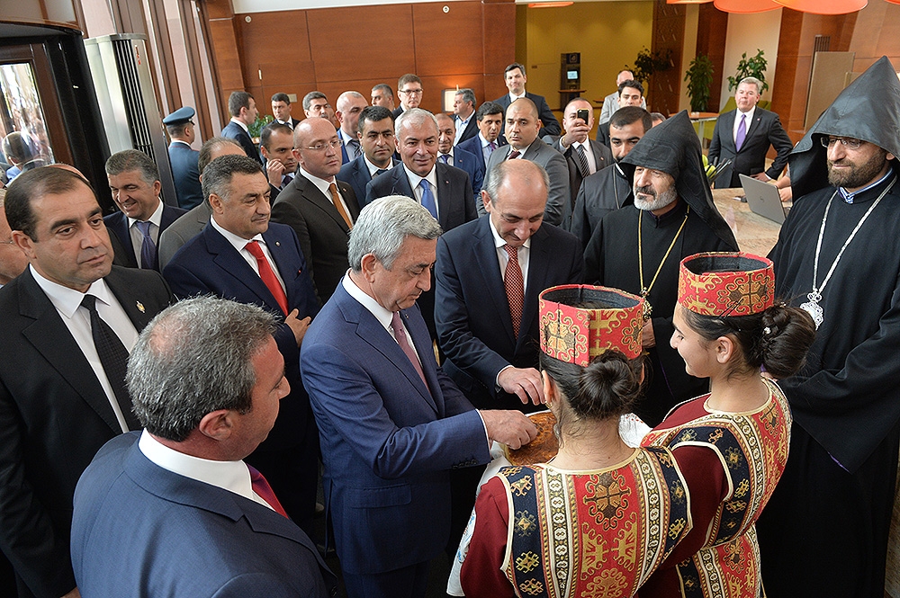Президент Армении побывал с рабочим визитом в области Вайоц Дзор