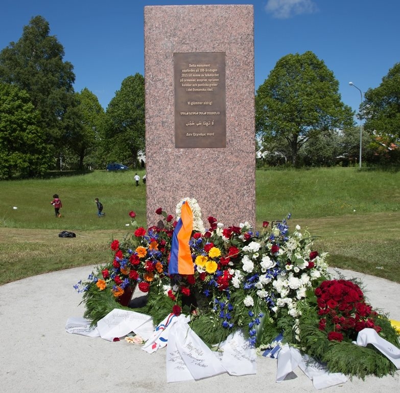 Շվեդիայում բացվել է Ցեղասպանության զոհերի հիշատակի առաջին  հուշարձանը