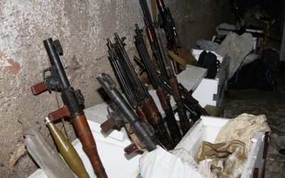 Ոստիկանները Երևանում, Արմավիրում, Գավառում ու Ճամբարակում զենք-
զինամթերք են առգրավել