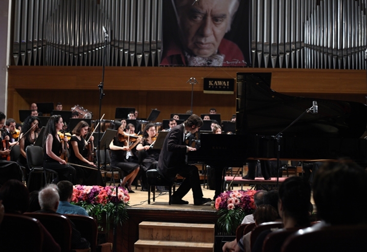 Iva Miletic is awarded the 1st prize of the 11th Aram Khachaturian International Competition